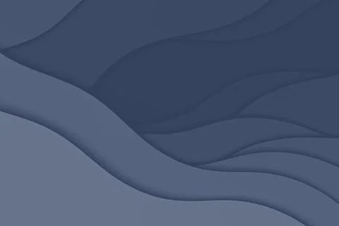 Abstract illustration with waves. Illustrazione stock