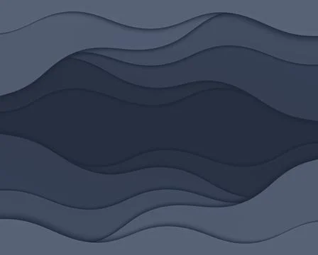 Abstract illustration with waves. 스톡 일러스트