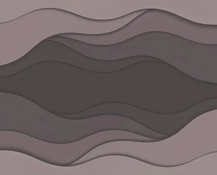 Abstract illustration with waves. Stock-Illustration