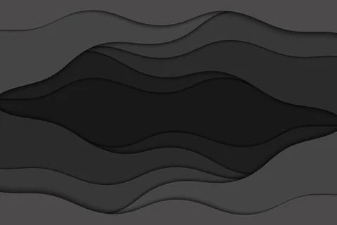 Abstract illustration with waves. Stock-Illustration