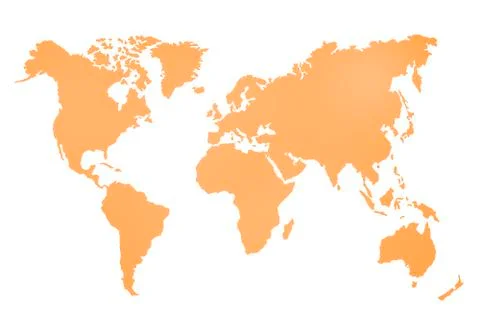 Abstract illustration of world map Stock Illustration