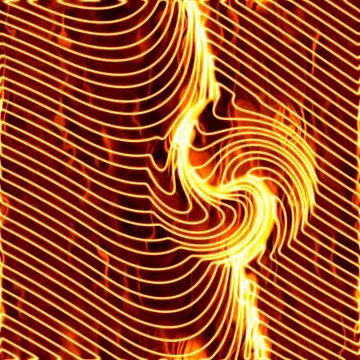 Abstract illustration Zebra print background pattern texture made by burning Stock Illustration