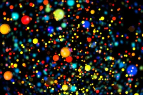 Abstract image background glowing particles Stock Illustration