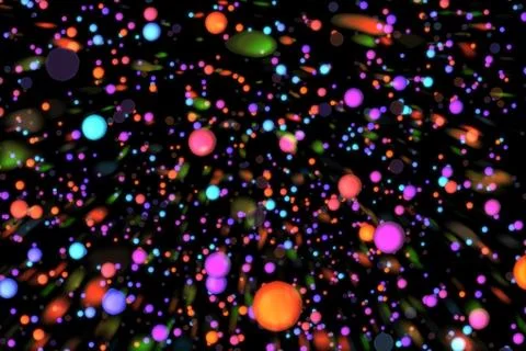 Abstract image background glowing particles Stock Illustration