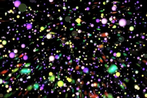 Abstract image background glowing particles Stock Illustration