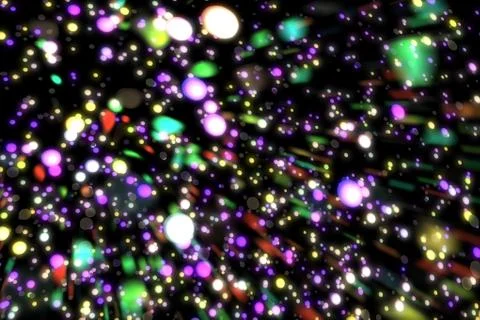 Abstract image background glowing particles Stock Illustration