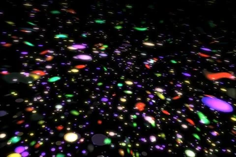 Abstract image background glowing particles Stock Illustration