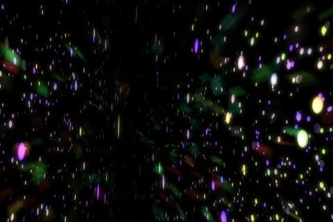 Abstract image background glowing particles Stock Illustration