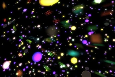 Abstract image background glowing particles Stock Illustration