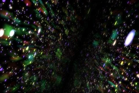 Abstract image background glowing particles Stock Illustration