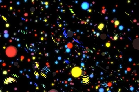 Abstract image background glowing particles Stock Illustration