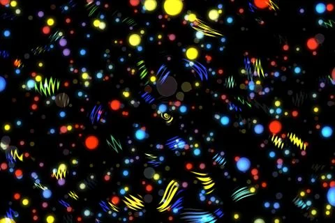 Abstract image background glowing particles Stock Illustration