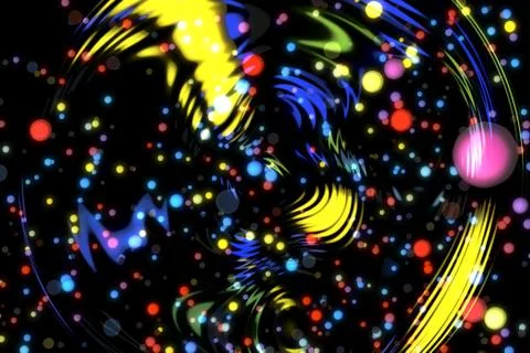 Abstract image background glowing particles Stock Illustration