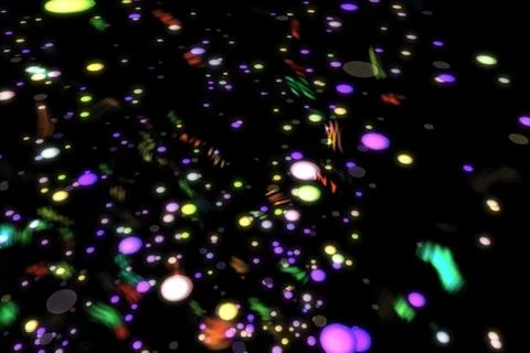 Abstract image background glowing particles Stock Illustration