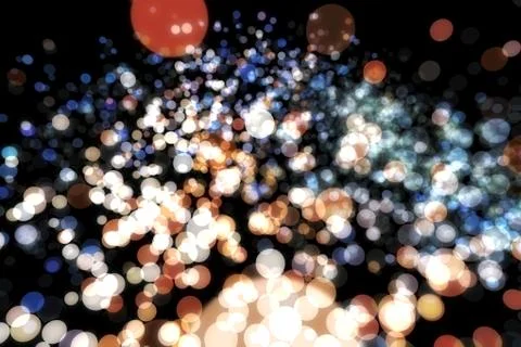 Abstract image background glowing particles Stock Illustration