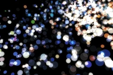 Abstract image background glowing particles Stock Illustration