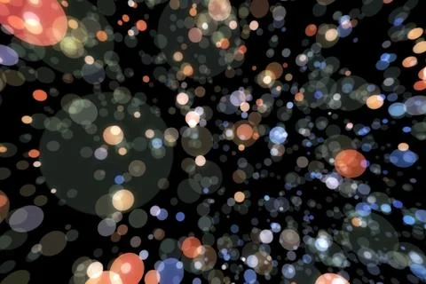 Abstract image background glowing particles Stock Illustration