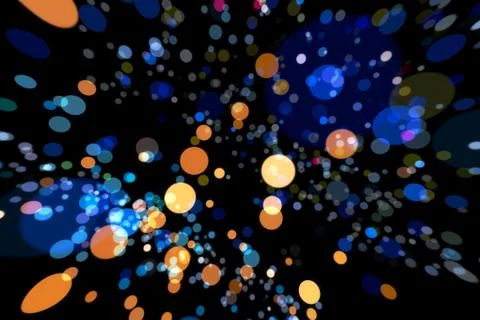 Abstract image background glowing particles Stock Illustration