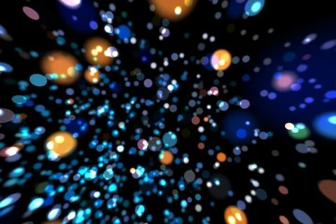 Abstract image background glowing particles Stock Illustration