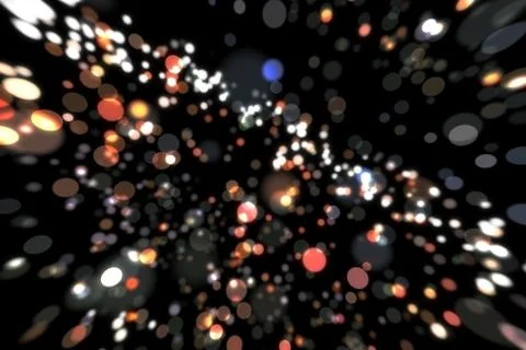 Abstract image background glowing particles Stock Illustration