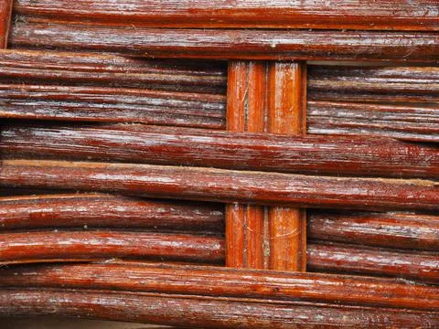 Abstract image, background, texture, closeup. wicker basket. straight orange  Stock Photos