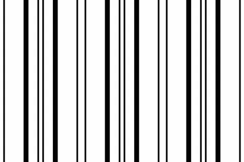 Abstract image of black  white barcode pattern. Automation, code, or data con Stock-Illustration
