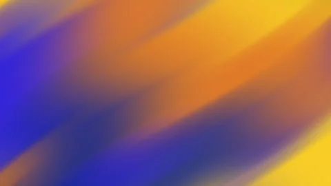 Abstract image with blue and orange diagonal blurred lines. Video stock 333832489