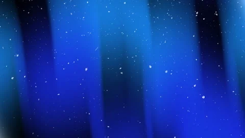 Abstract image of blue light streaks with white specks. Видео 334584943
