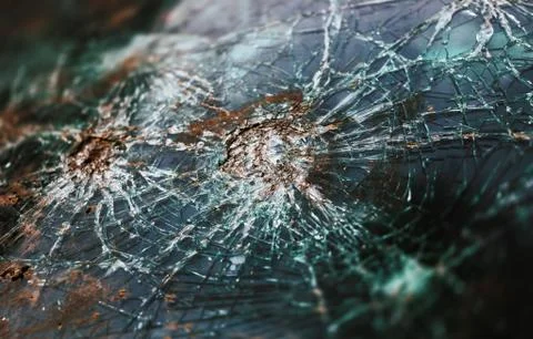 Abstract image of broken glass texture Stock Photos