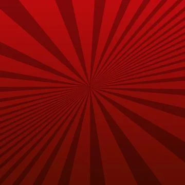 Abstract image, burgundy rays of the sun on a red background - Vector イラスト素材