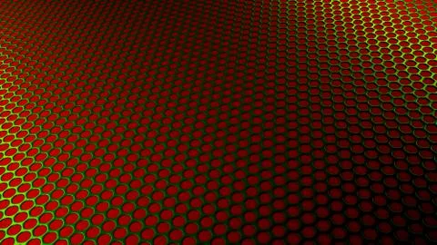 Abstract image of circles pattern background with perspective 库存插图