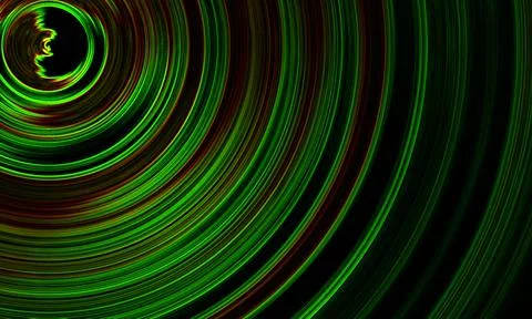 Abstract image with colored circles Stock Illustration