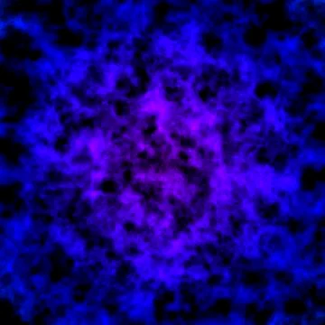 Abstract image of colored smoke on a black background. Print. Mix of two plas Stockillustratie