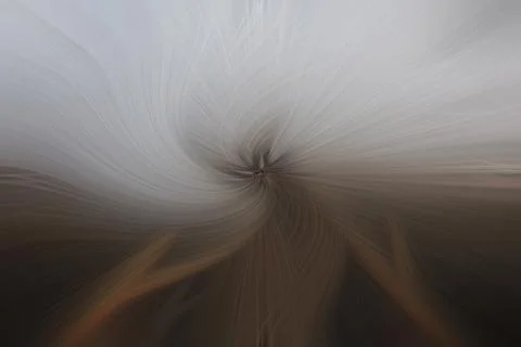 Abstract image composed of colored lines that create spirals Stock Photos