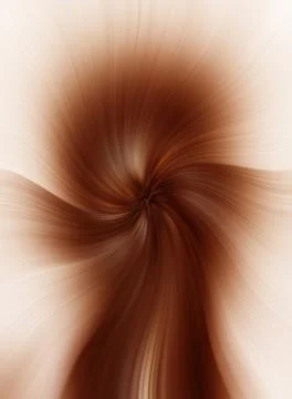 Abstract image composed of colored lines that create spirals Stock Photos