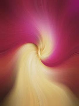 Abstract image composed of colored lines that create spirals Stock Photos