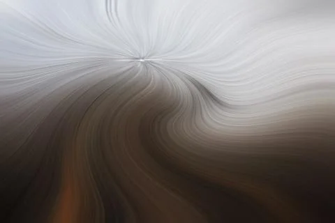 Abstract image composed of colored lines that create spirals Foto stock
