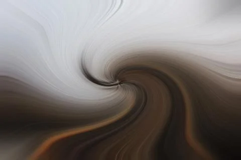Abstract image composed of colored lines that create spirals Stock Photos