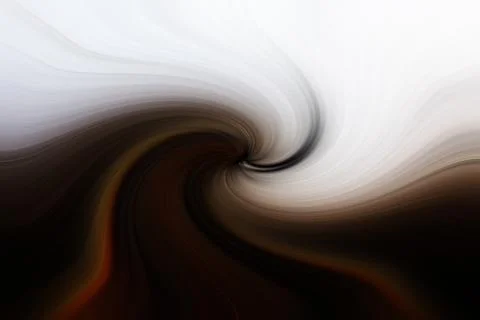 Abstract image composed of colored lines that create spirals Stock Photos