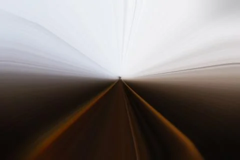 Abstract image composed of colored lines that create spirals Stock Photos