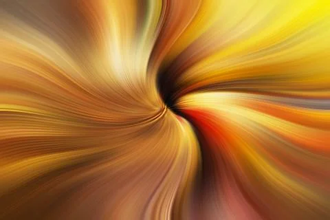 Abstract image composed of colored lines that create spirals Stock Photos