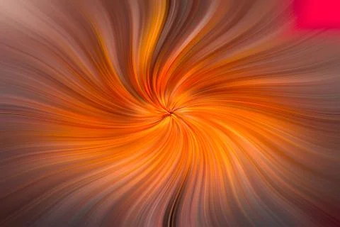 Abstract image composed of colored lines that create spirals Stock Photos
