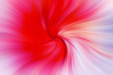 Abstract image composed of colored lines that create spirals Stock Photos