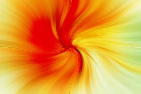 Abstract image composed of colored lines that create spirals Stock Photos