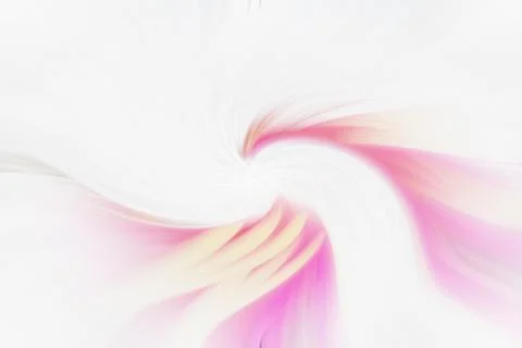 Abstract image composed of colored lines that create spirals Stock Photos