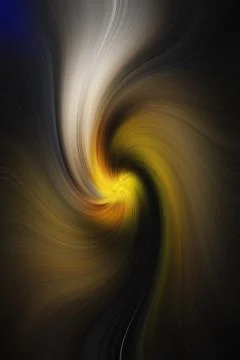 Abstract image composed of colored lines that create spirals Stock Photos