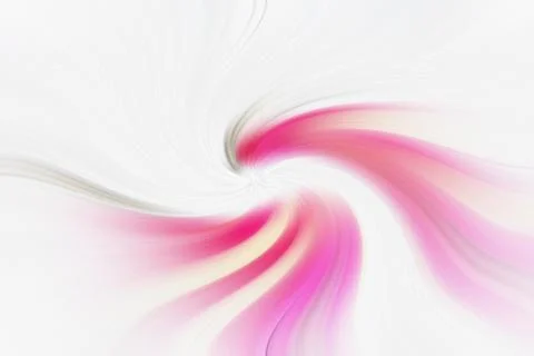 Abstract image composed of colored lines that create spirals Stock Photos