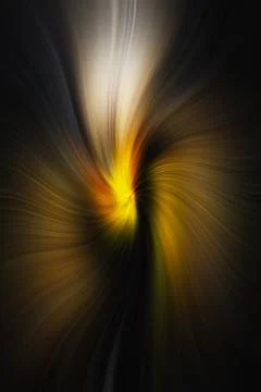 Abstract image composed of colored lines that create spirals Stock Photos