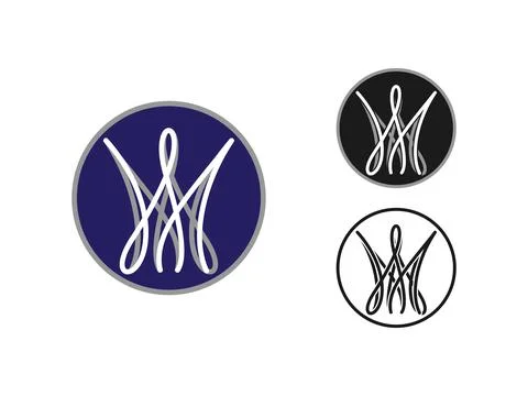 Abstract image of a crown for a logo on a white background Stock Illustration