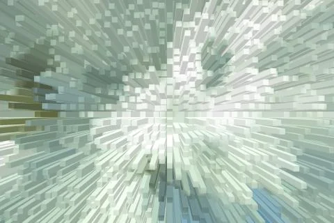 Abstract image of cubes background in blue toned . Stock Photos